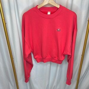 Cropped Accolade Crewneck